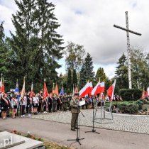 Poczet Sztandarowy na miejskich uroczystościach